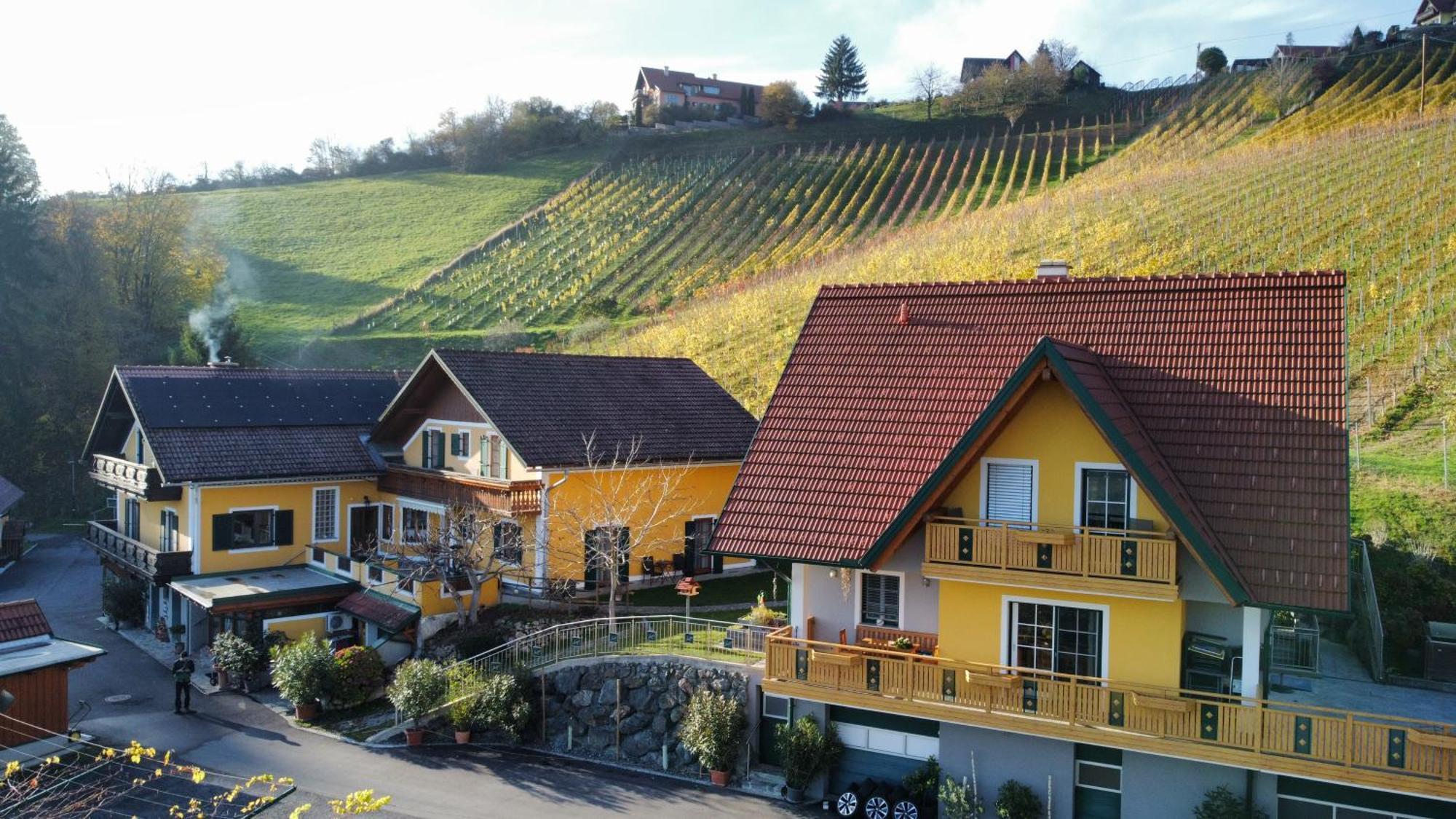 Ferienwohnung Stoff Kitzeck im Sausal Esterno foto